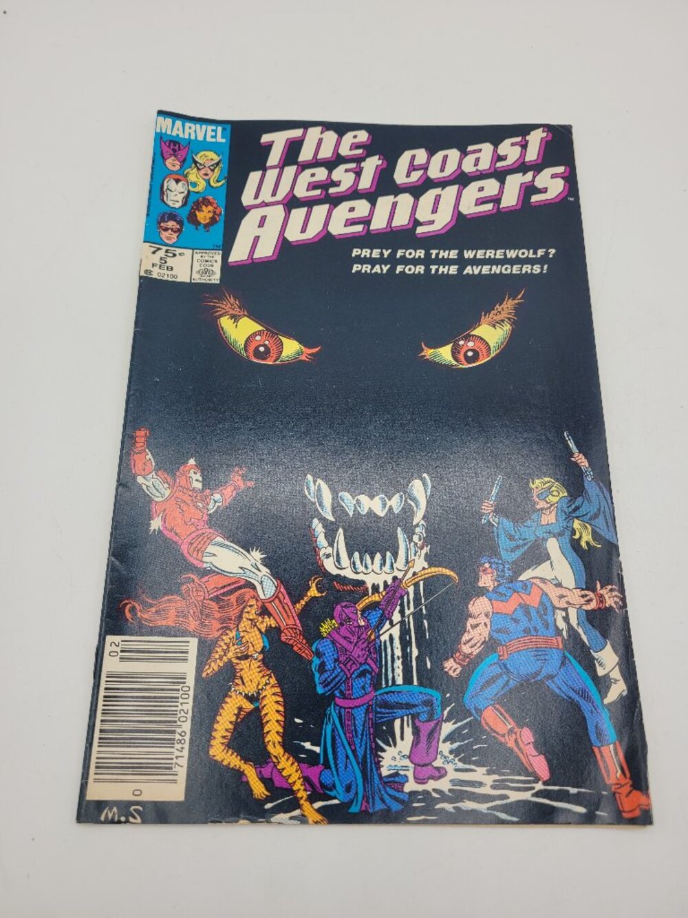 Marvel Comic The West Coast Avengers #5 Feb 1986 VF/VG